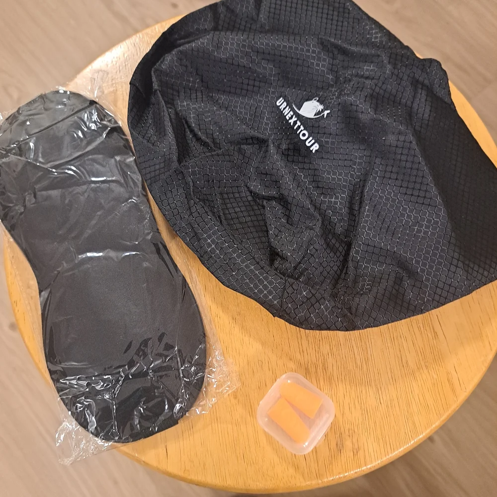 Yellow‎ and Gray Travel Pillow